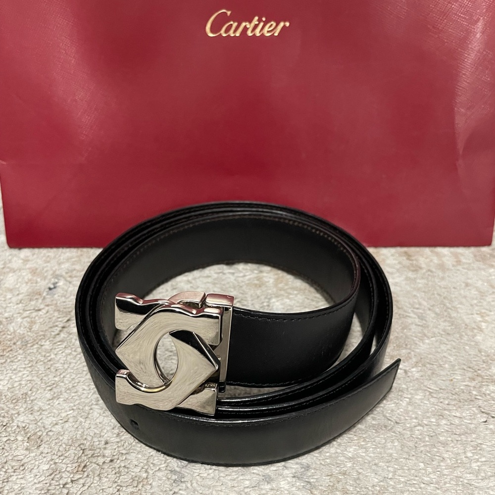 Cartier Interlocking C Belt